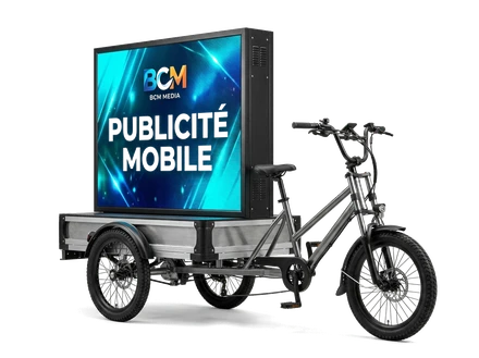 Publicité mobile LED